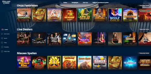 Contrairement à la France, les Pays-Bas ont légiféré sur le casino en ligne. Cela permet, par exemple, à Holland Casino de pouvoir compenser le déclin de son offre terrestre.