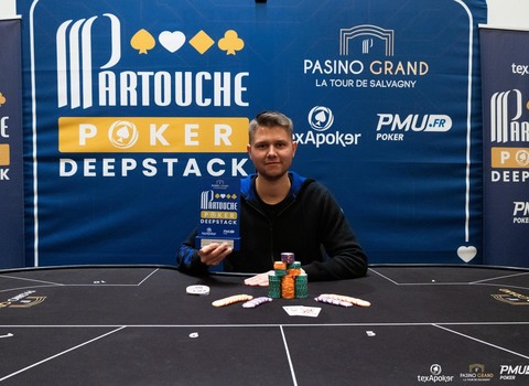 Nicolas Reder s'impose au Pasino Grand La-Tour-de-Salvagny pour le retour du Partouche Poker Deepstack.