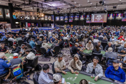 WSOP 2025 Main Event Las Vegas Salle Table de Poker