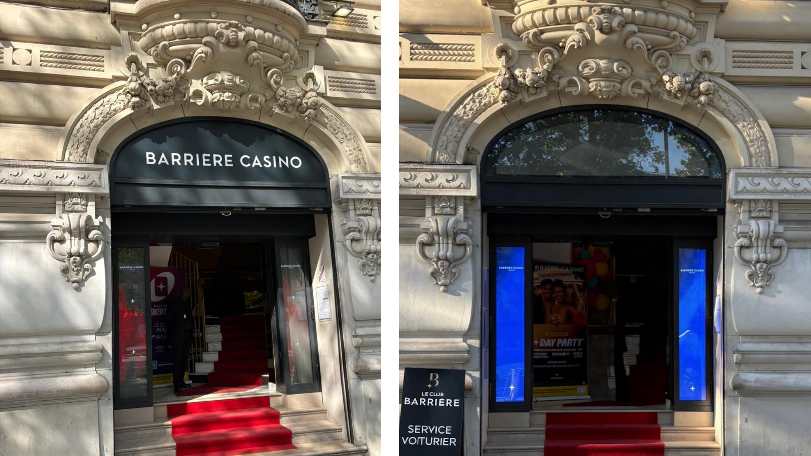 Le groupe de Casino barriere , et sont Club à pairs