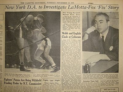 En 1947, les 100 000 dollars versés à Motta pour se coucher faisaient déjà les gros titres de la presse.