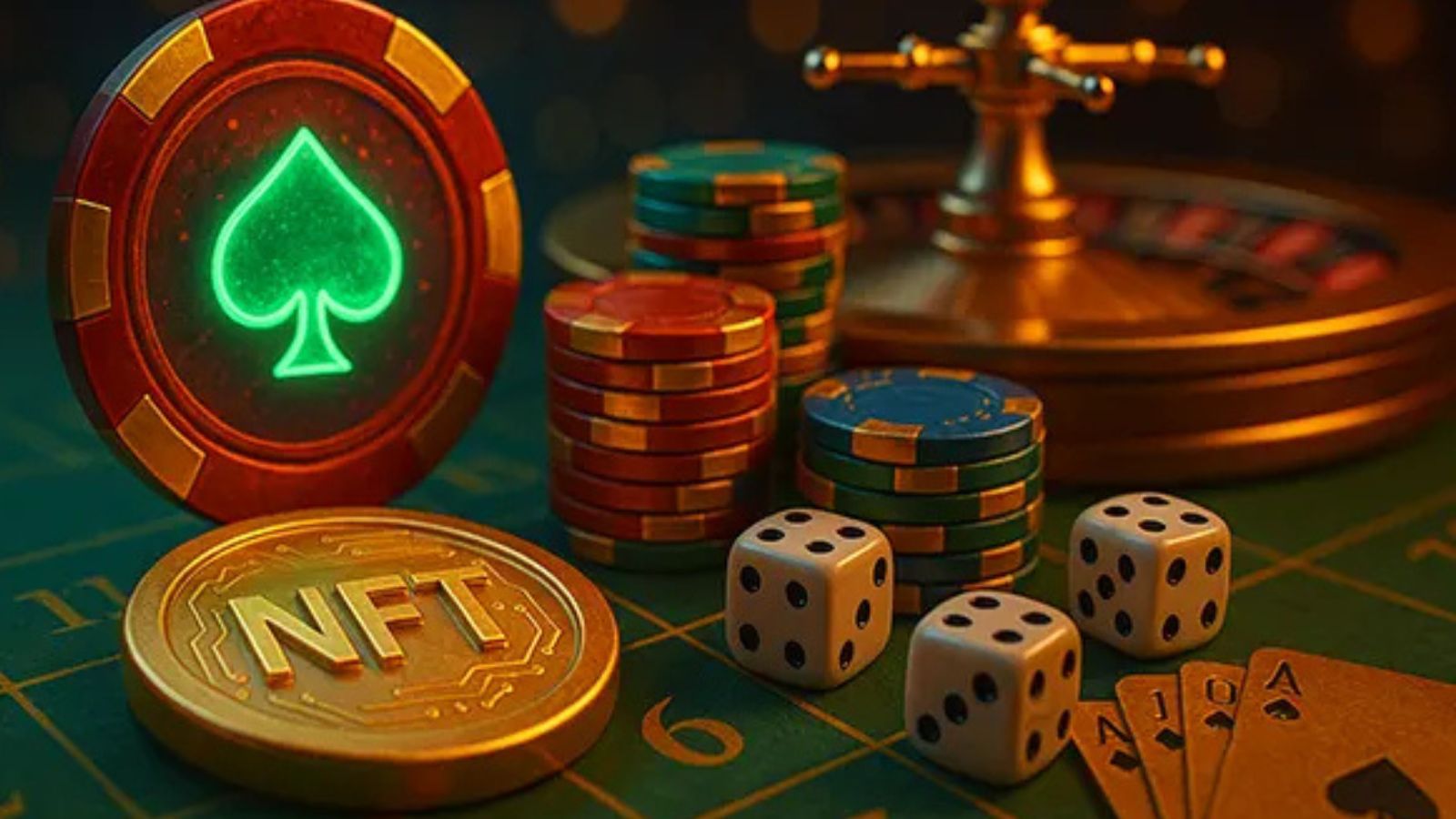 Les NFT sont aussi présent dans le monde des casinos en ligne